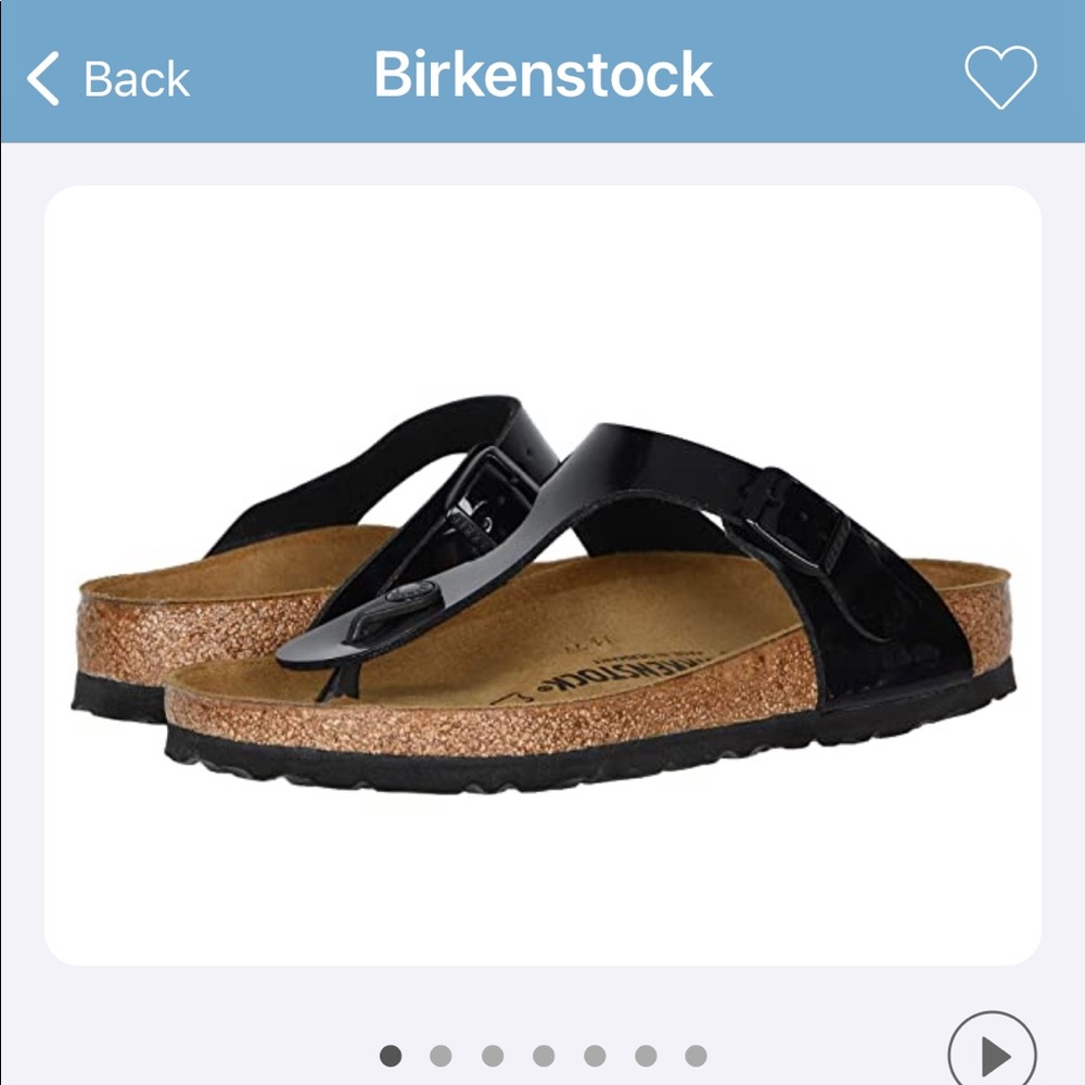 Patent Birkenstock Gizeh